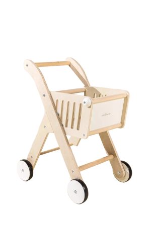 Wooden Shopping Cart