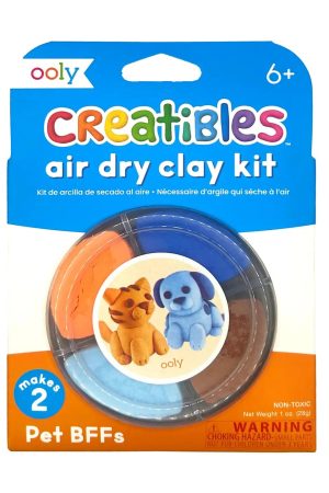 Creatibles Air Dry Clay BFF's Kit - Pet Pals