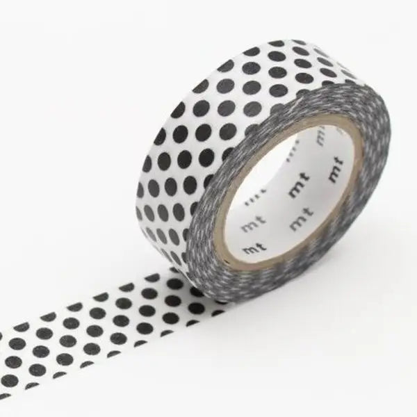 Black Dot Washi Tape