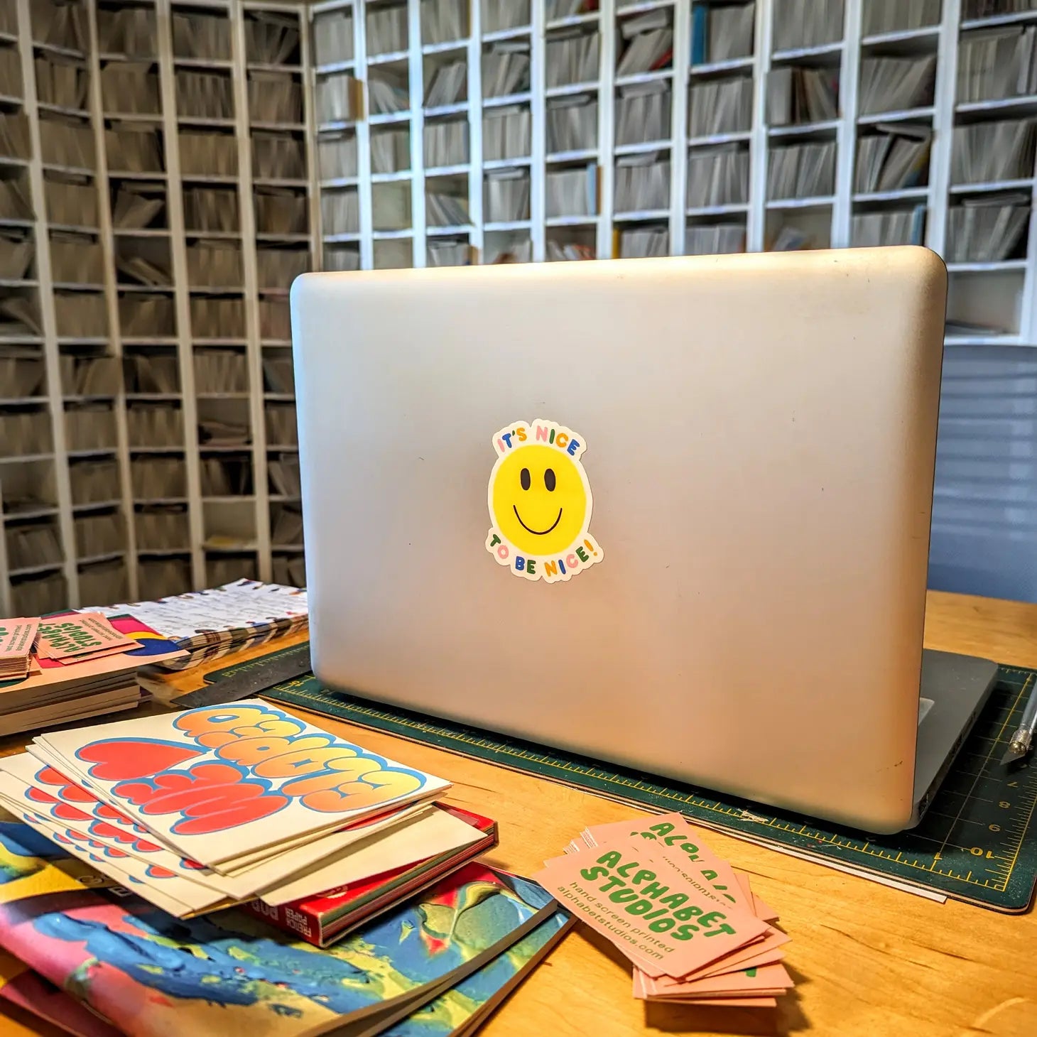 Nice to Be Nice Sticker - Image 3