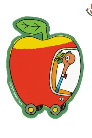 Apple Car Sticker