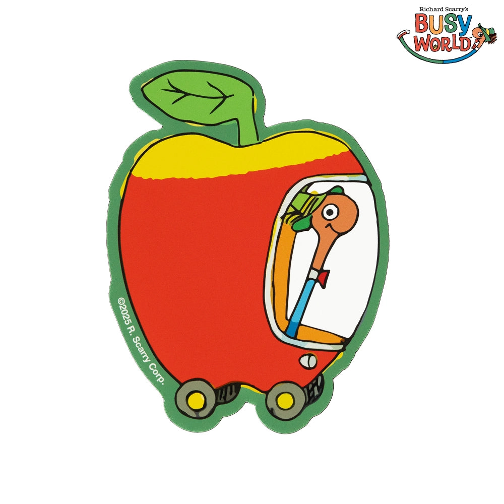Apple Car Sticker