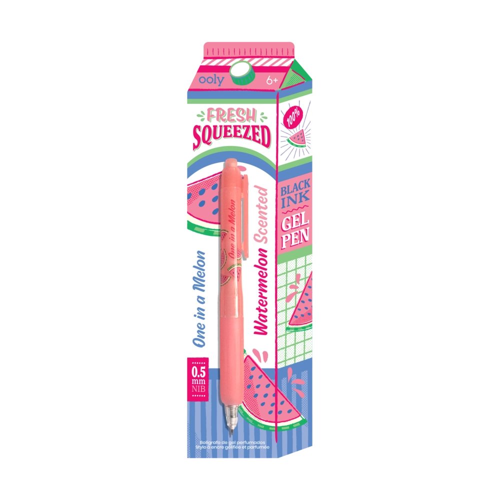 Watermelon Fresh Squeezed Scented Gel Pen