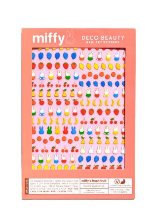 Miffy's Fresh Fruit Nail Stickers