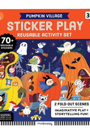 Pumpkin Village Sticker Play Reusable Activity Set
