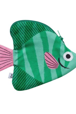 Green Moonyfish Keychain & Purse