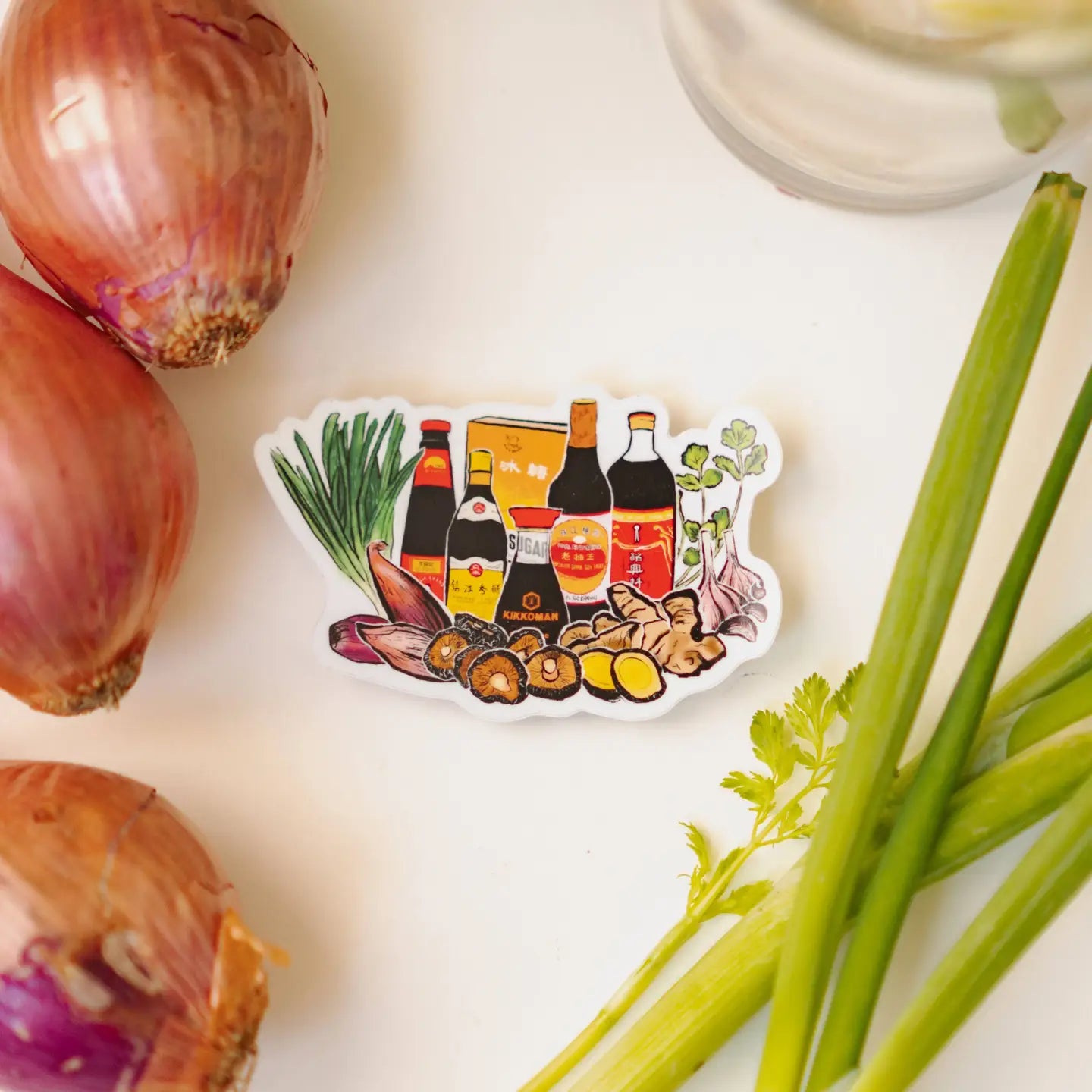 Asian Sauces Sticker - Image 2