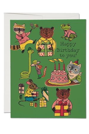 Richard Scarry Critter Wishes Greeting Card