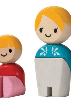 European Wooden Doll Family