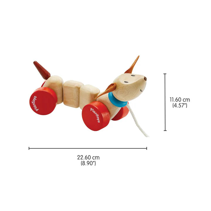 Happy Puppy Pull-Along Toy - Image 10