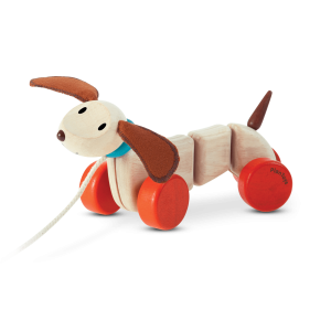 Happy Puppy Pull-Along Toy