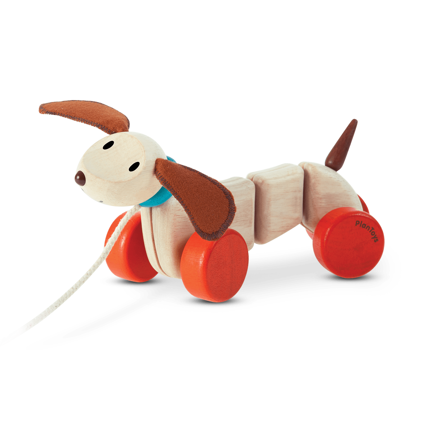 Happy Puppy Pull-Along Toy