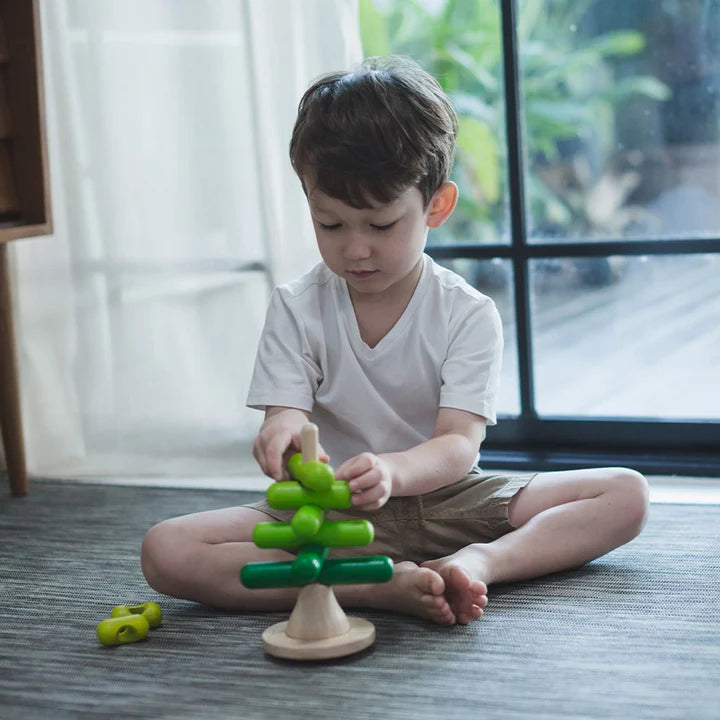 Wooden Stacking Tree Toy - Image 4