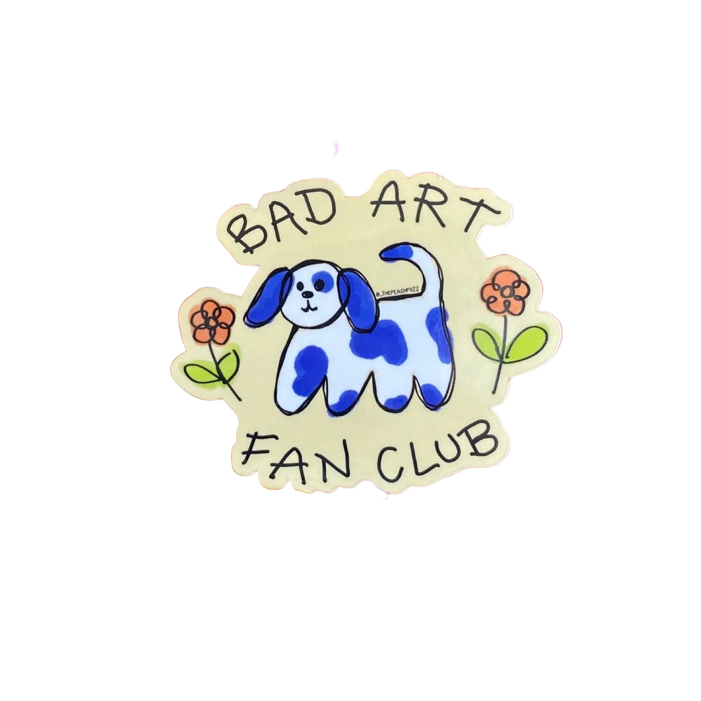 Bad Art Fan Club Sticker