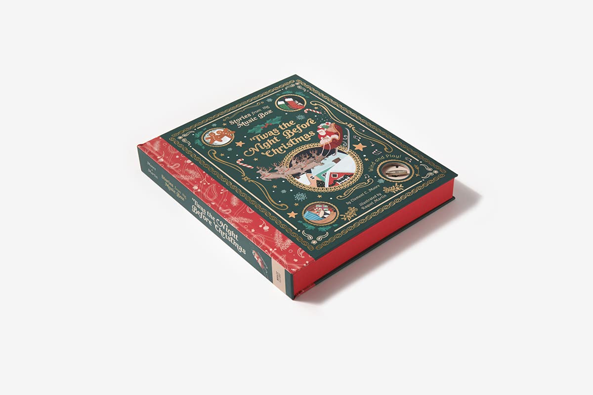 SALE Stories from the Music Box: 'Twas the Night Before Christmas by Clement C. Moore & Raquel Martin - Image 2