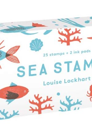 Sea Stamps (25 Rubber Stamps-Two Ink Colors)