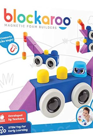 Roadster Set Magnetic Foam Blocks