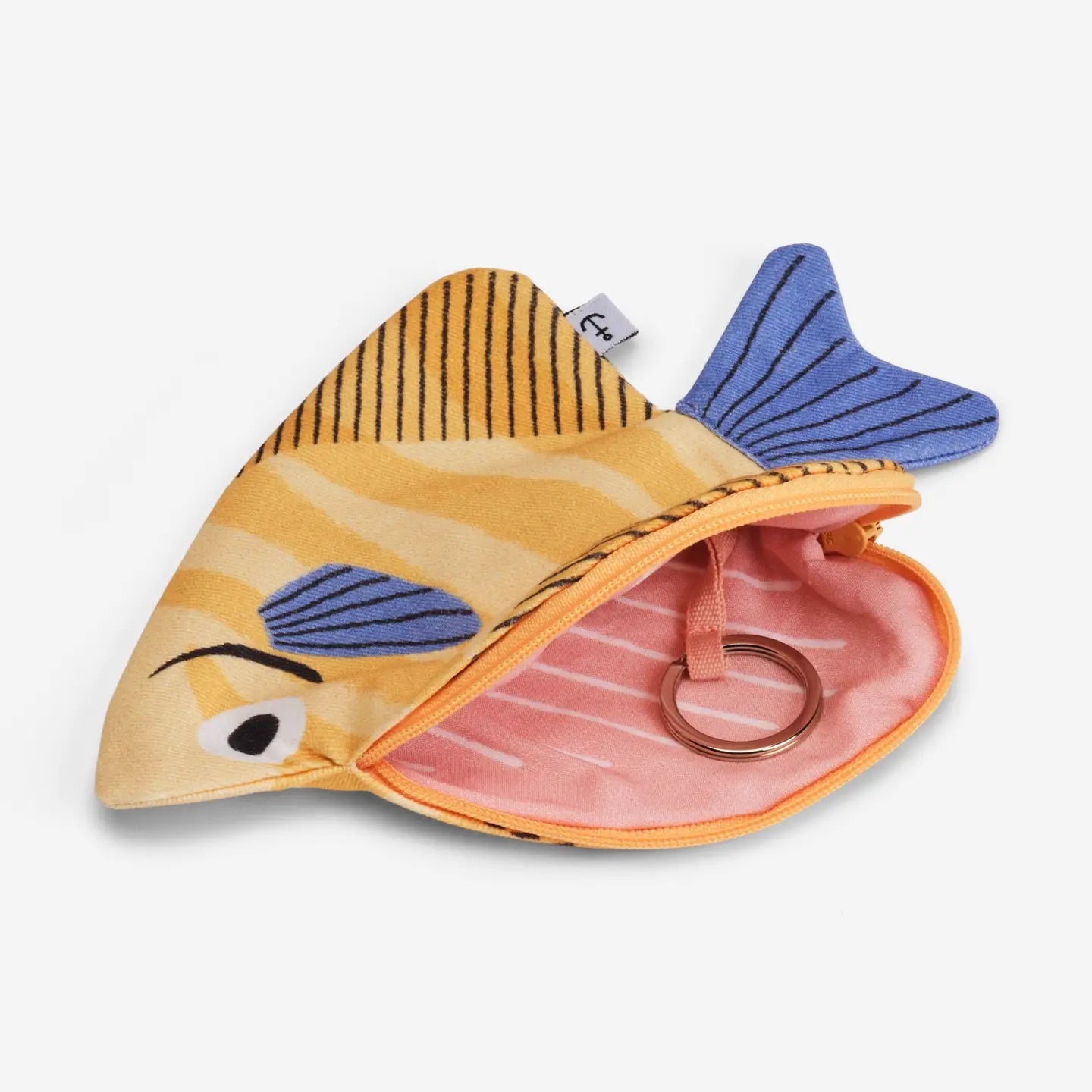 Yellow Moonyfish Keychain & Purse - Image 2