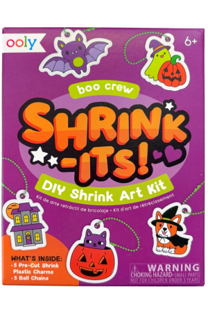 Boo Crew Mini Shrink-Its! Diy Shrink Art Kit