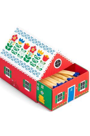Swedish Dream Tiny Living Red Matchbox Cottage