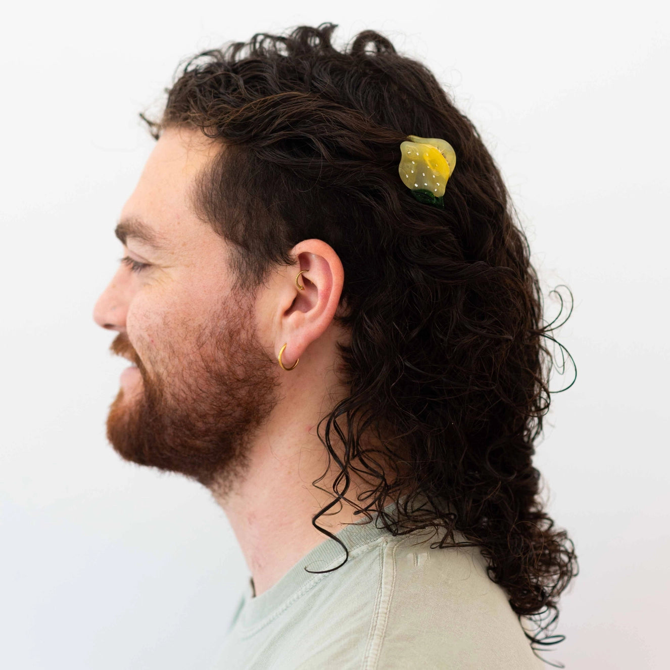 Mini Lemon Hair Claw - Image 6