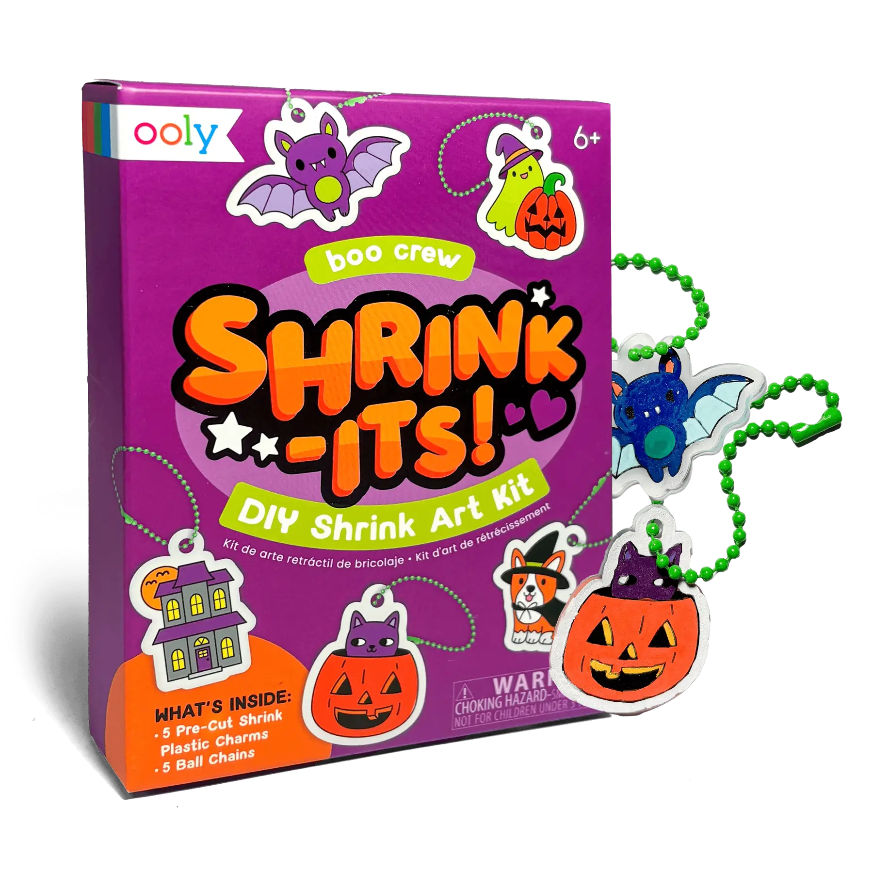 Boo Crew Mini Shrink-Its! Diy Shrink Art Kit - Image 4