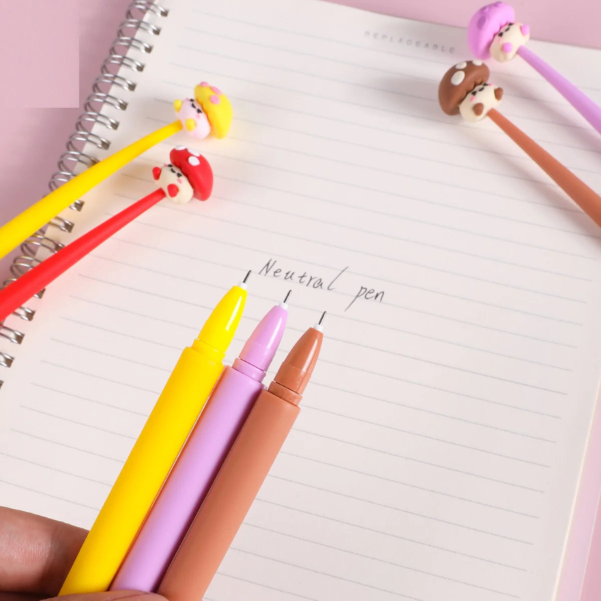 Mushroom Buddy Wiggle Gel Pen - Image 8