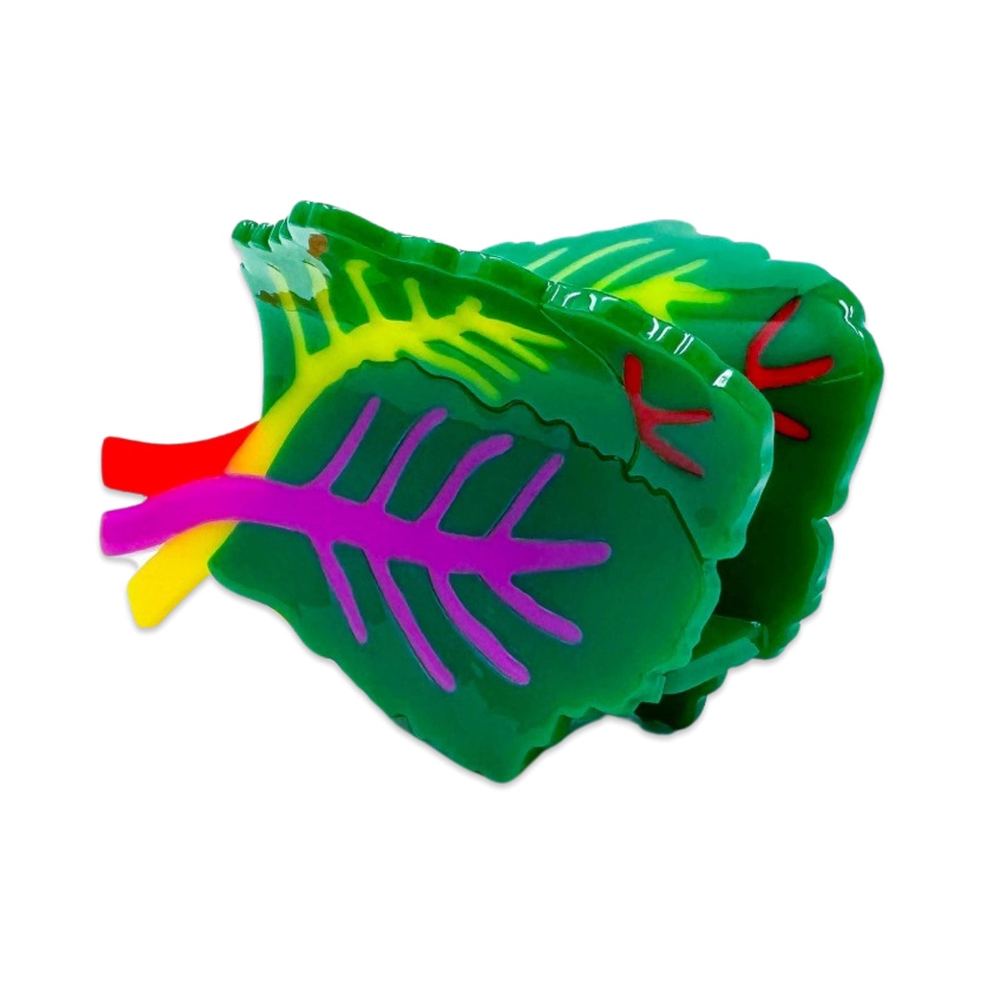 Rainbow Chard Hair Claw - Image 2