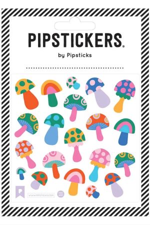 Fuzzy Mushrooms Sticker Sheet