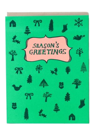 SALE Season's Greetings Card