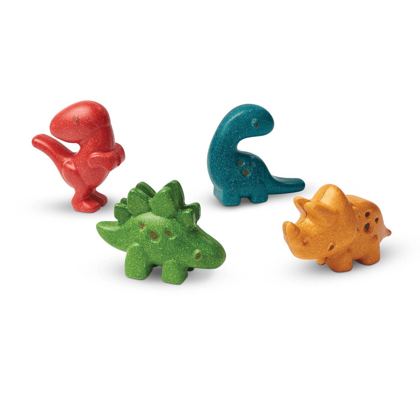 Wooden Dino Animals Set