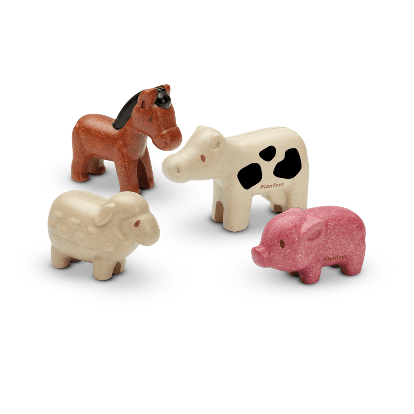 Wooden Farm Animals Set
