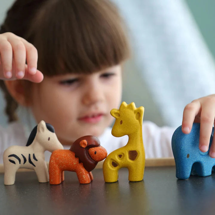 Wooden Wild Animals Set - Image 2