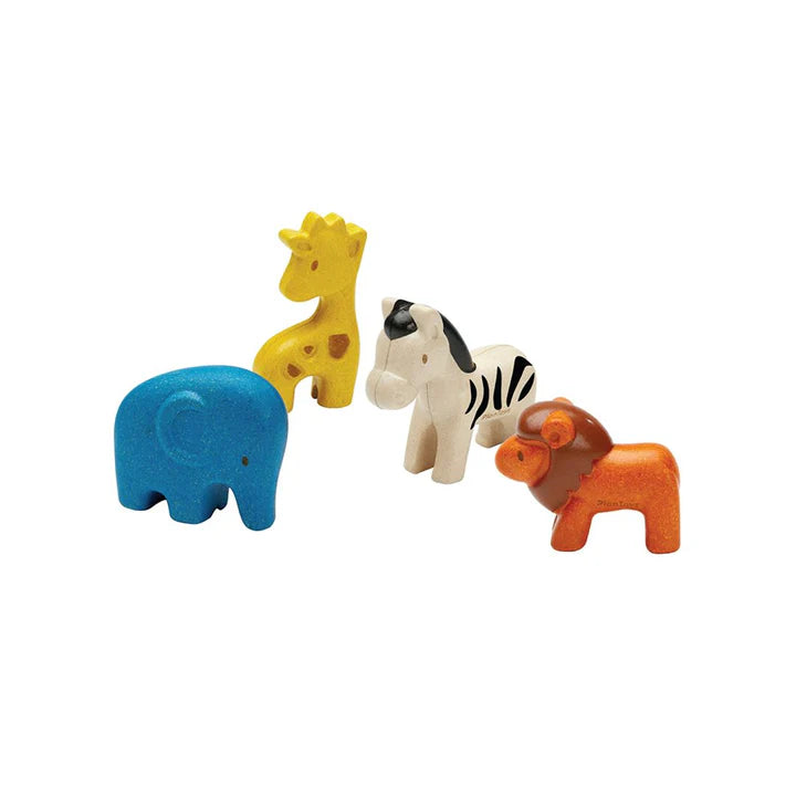 Wooden Wild Animals Set - Image 5