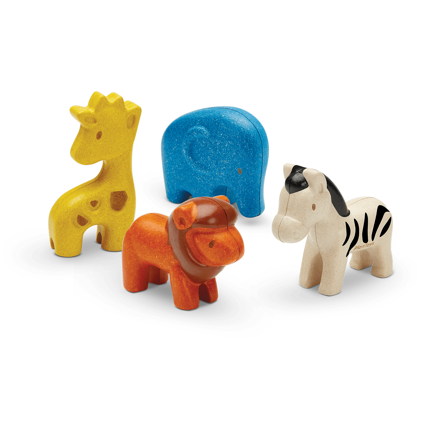 Wooden Wild Animals Set