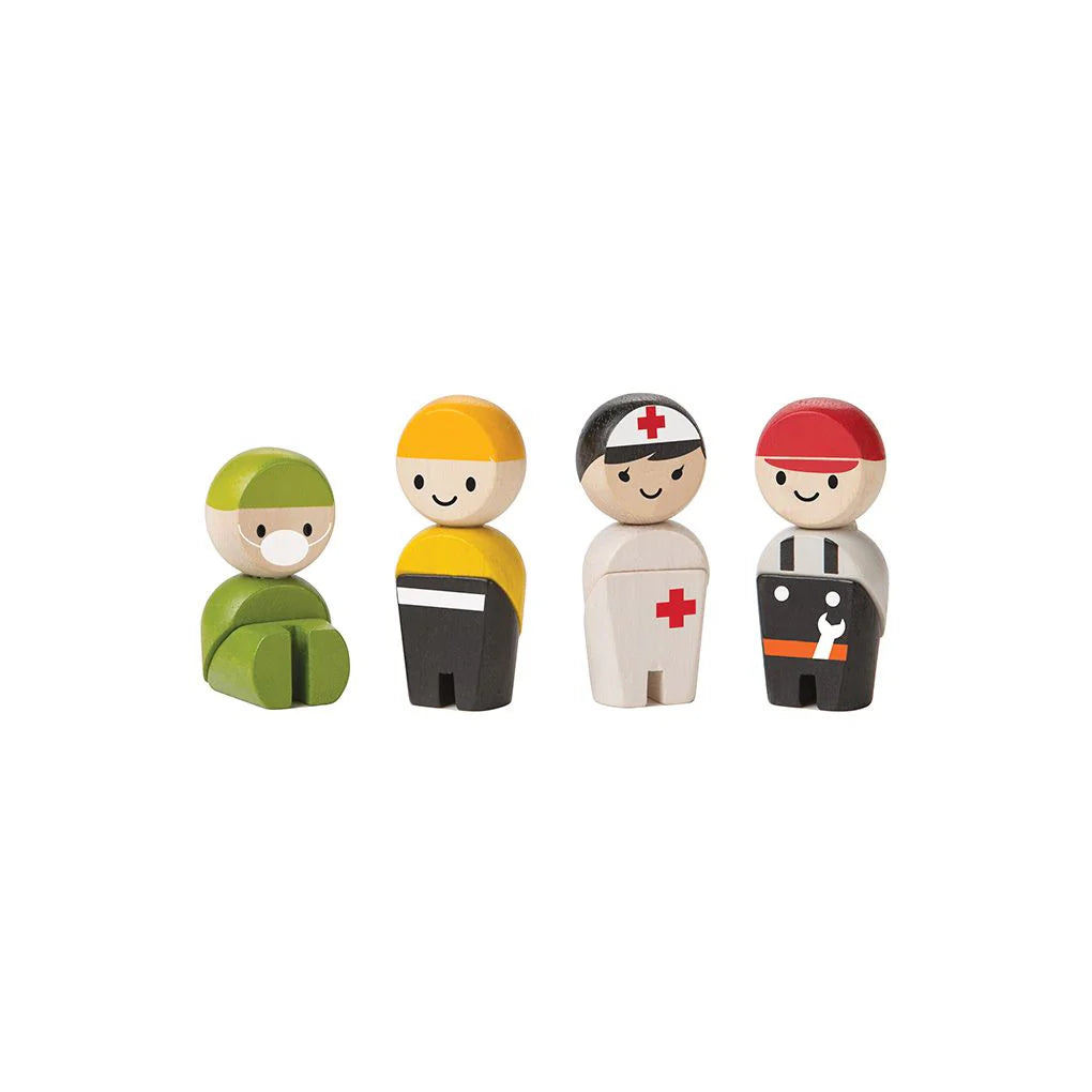 Rescue Crew Wooden Dolls - Image 2