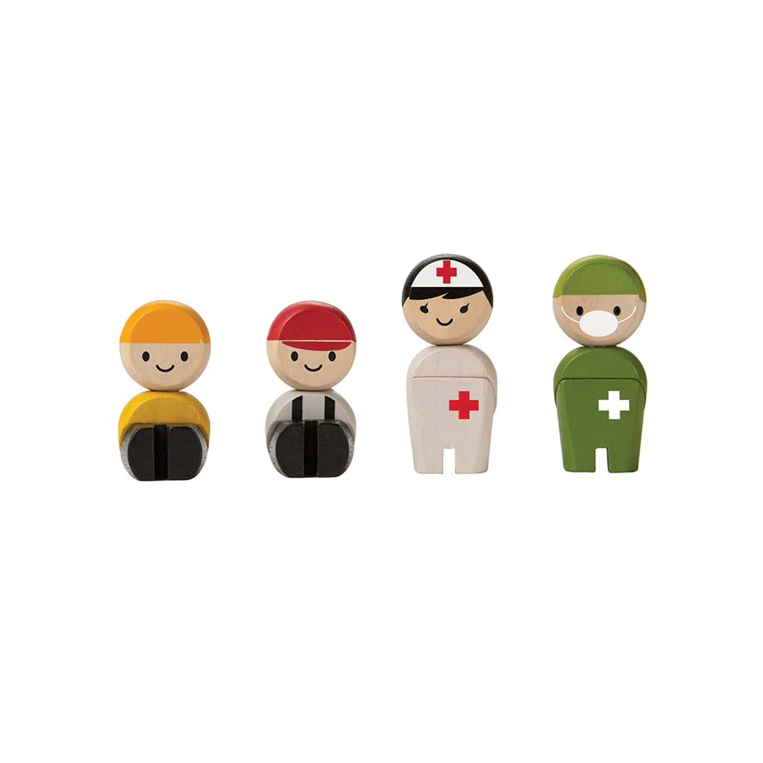 Rescue Crew Wooden Dolls - Image 3