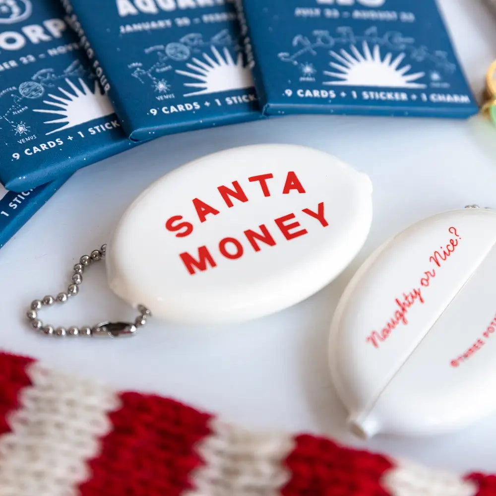 SALE Santa Money Coin Pouch - Image 3