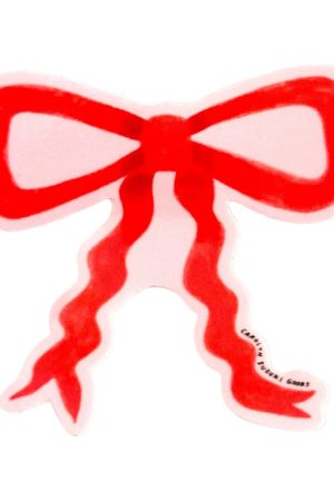 Georgie's Bow Die Cut Sticker
