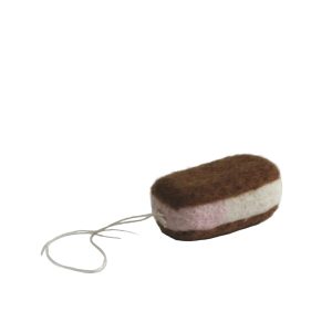 SALE Ice Cream Sandwich Ornament