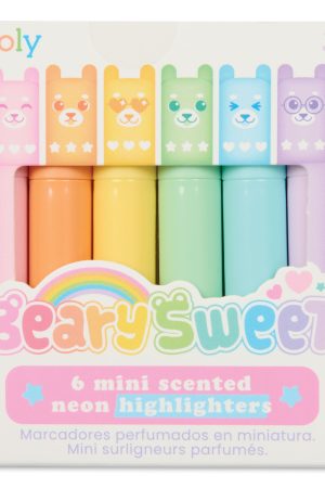 Mini Beary Sweet Scented Highlighters Markers