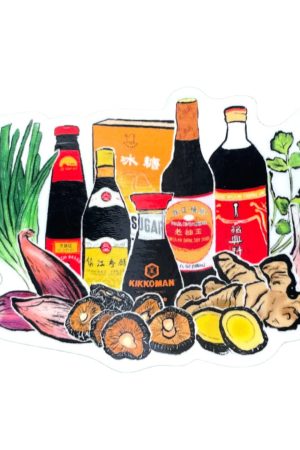 Asian Sauces Sticker