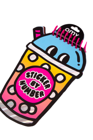 Bubble Tea - Sticker by Number Book