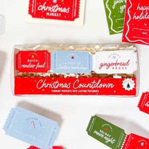 SALE Activity Coupons - Christmas Countdown for Kids by Curated for You Gifts