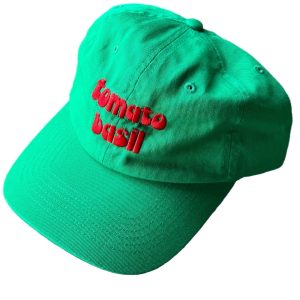 Tomato Basil Foodie Adult Dad Hat