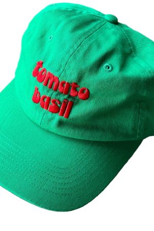 Tomato Basil Foodie Adult Dad Hat