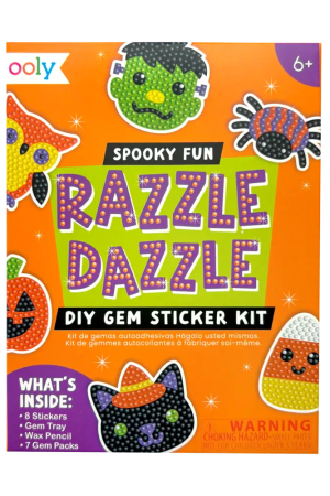Spooky Fun Mini Razzle Dazzle DIY Gem Sticker Kit