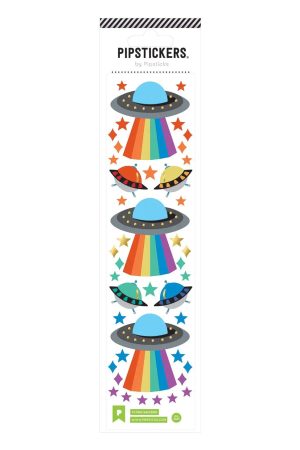 Flying Saucers Sticker Sheet