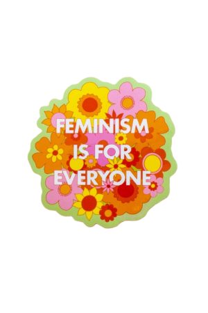 Feminism Is For Everyone Vinyl Sticker