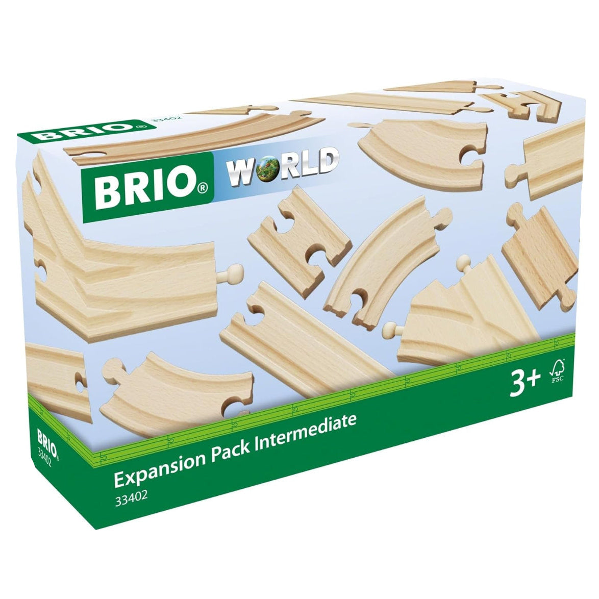 Intermediate World Train Tracks Expansion Pack